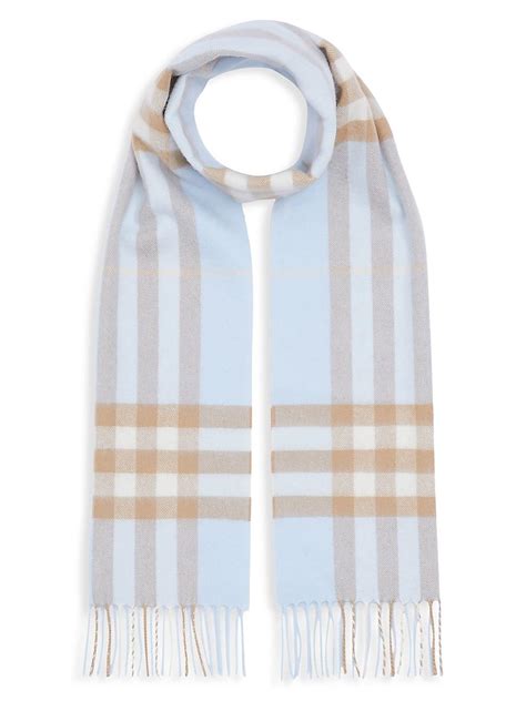 burberry pale blue scarf